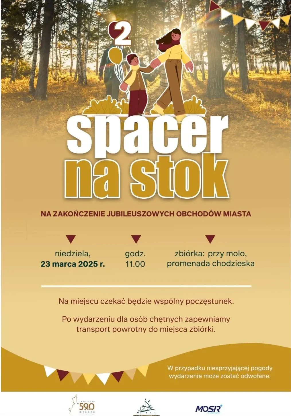 Spacer na stok