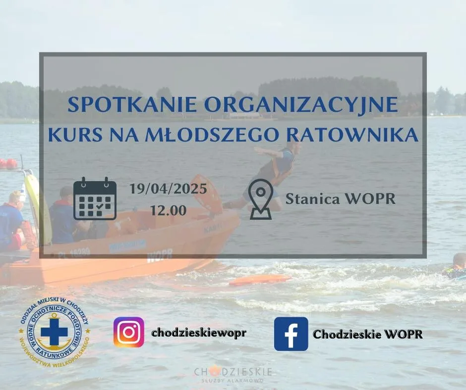 Zapisz się na kurs Młodszego Ratownika